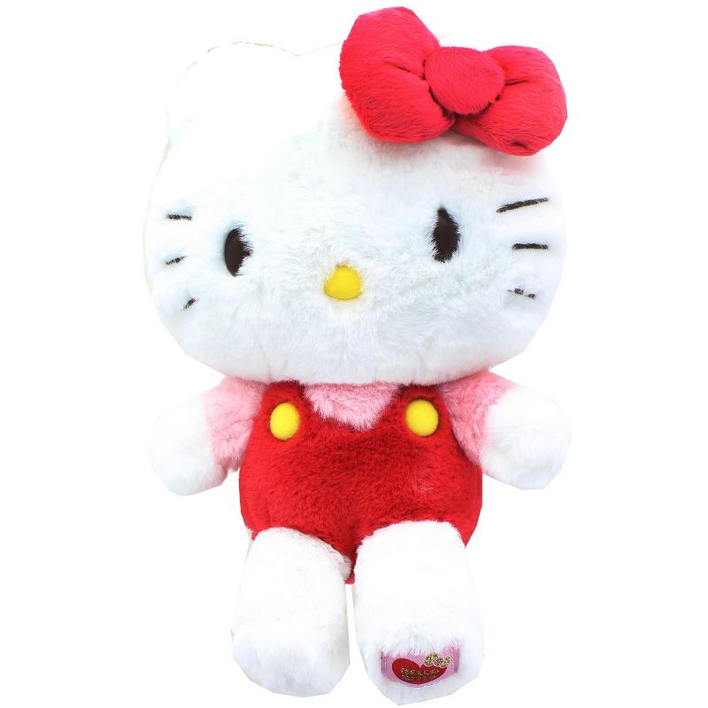 Sanrio Hello Kitty Red Overalls 9" Plush