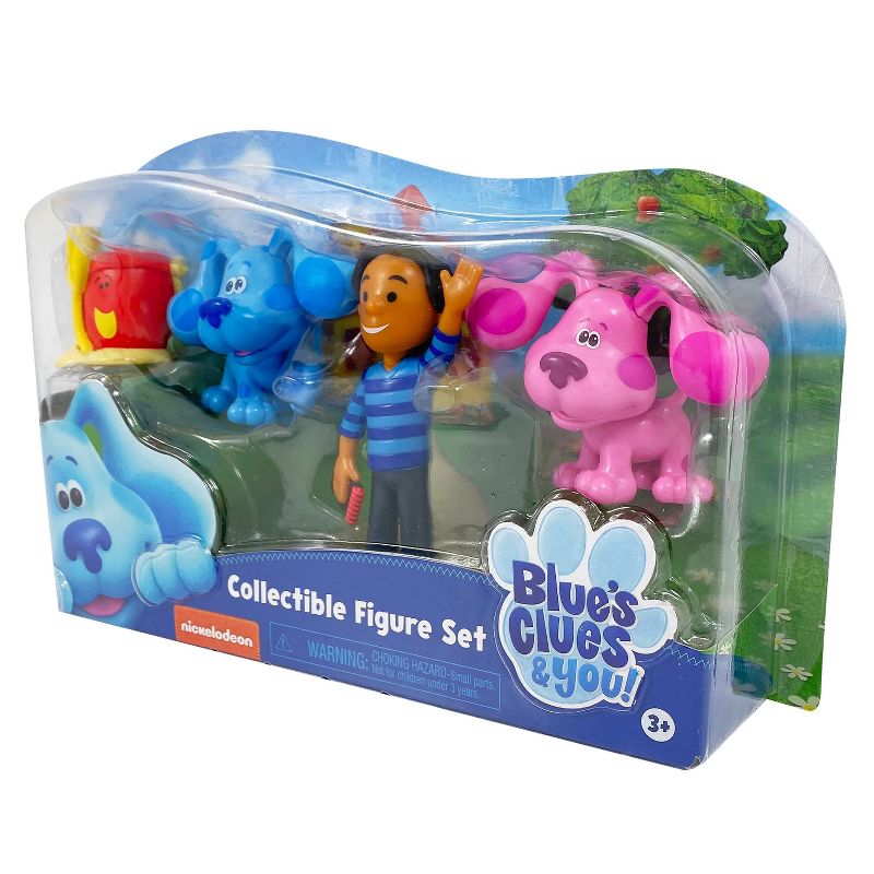 Blue's Clues & You! Collectible Figure Set - 4pc