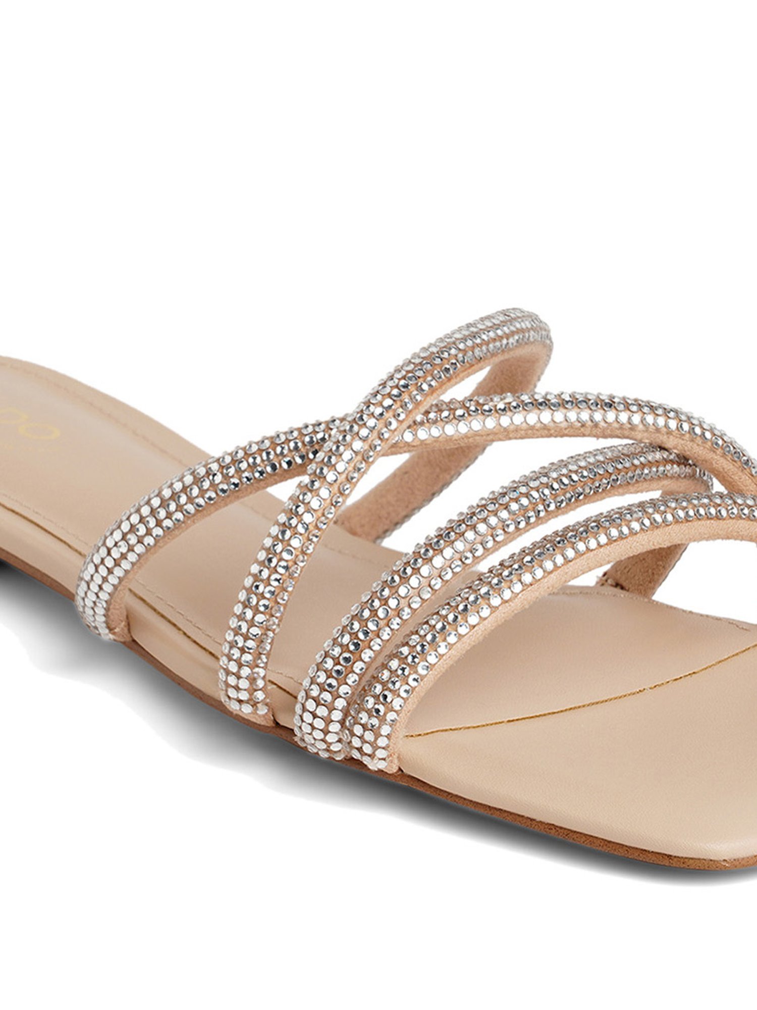 Aldo Women's Beige Casual Sandals