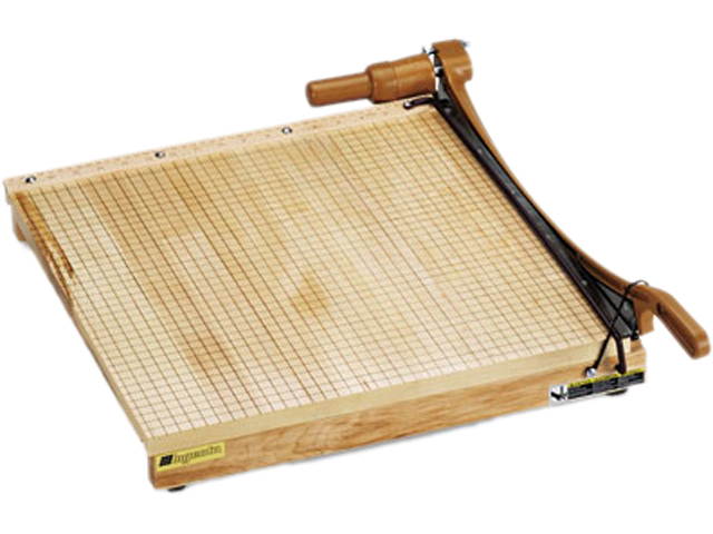 Swingline 1152 ClassicCut Ingento Solid Maple Paper Trimmer, 15 Sheets, Maple Base, 18" x 18"