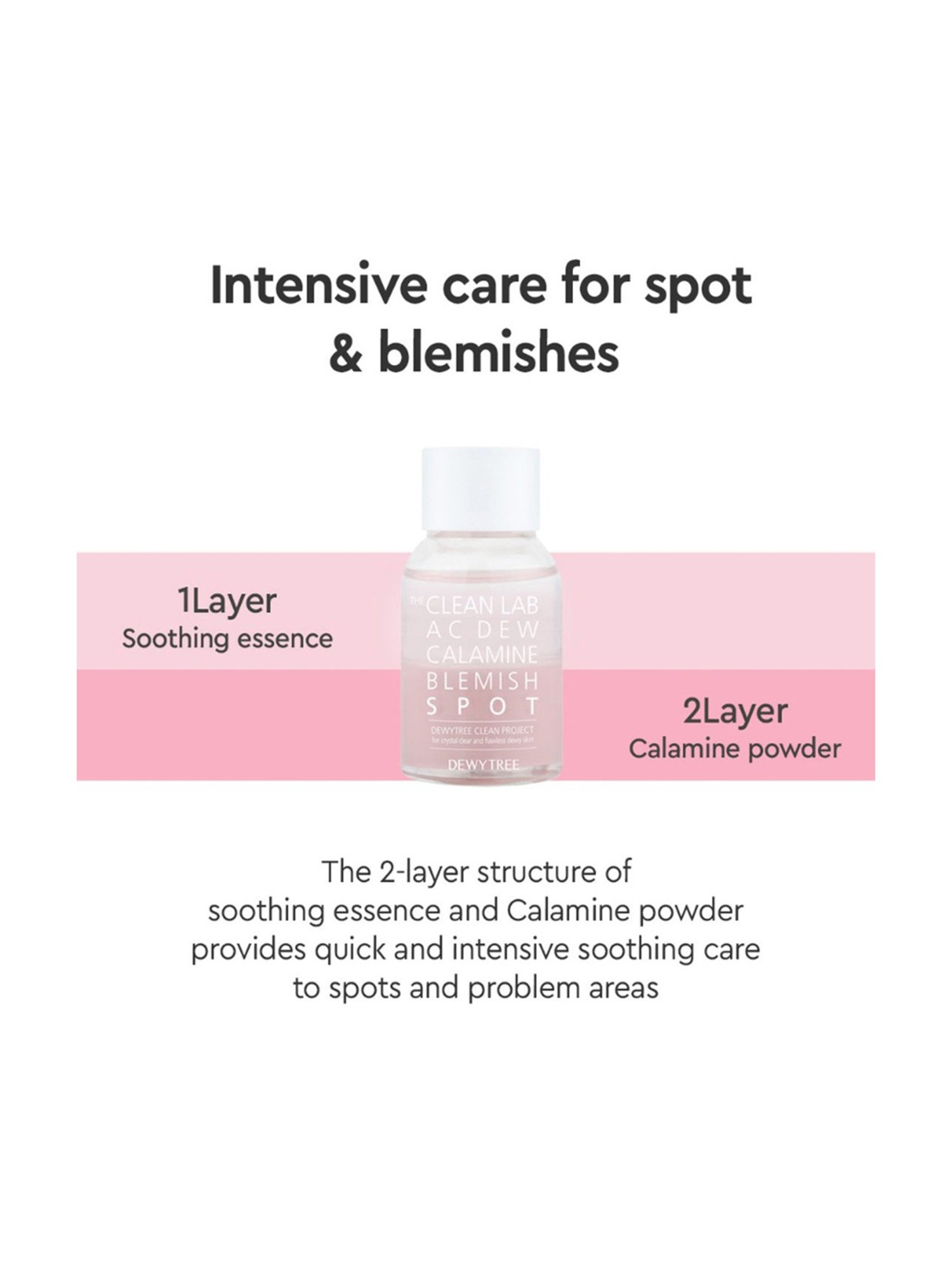 Dewytree The Clean Lab AC Dew Calamine Blemish Spot - 18 gm
