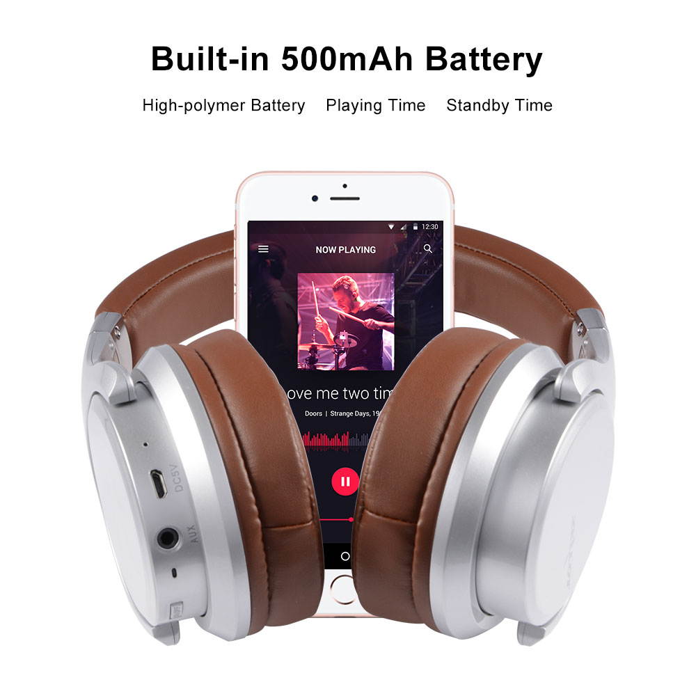 ZEALOT B21 Super Bass Stereo Wireless Bluetooth 4.0 Headphone HiFi Earphone Touch Control Noise Canceling with Microphone