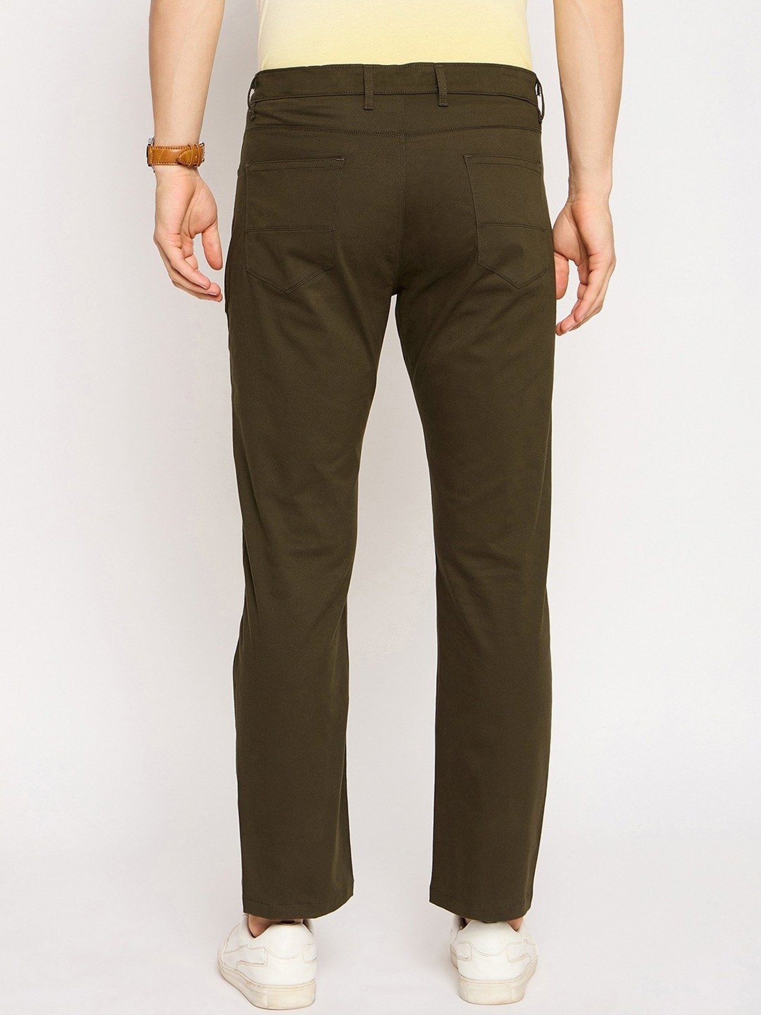 Club York Coffee Regular Fit Trousers