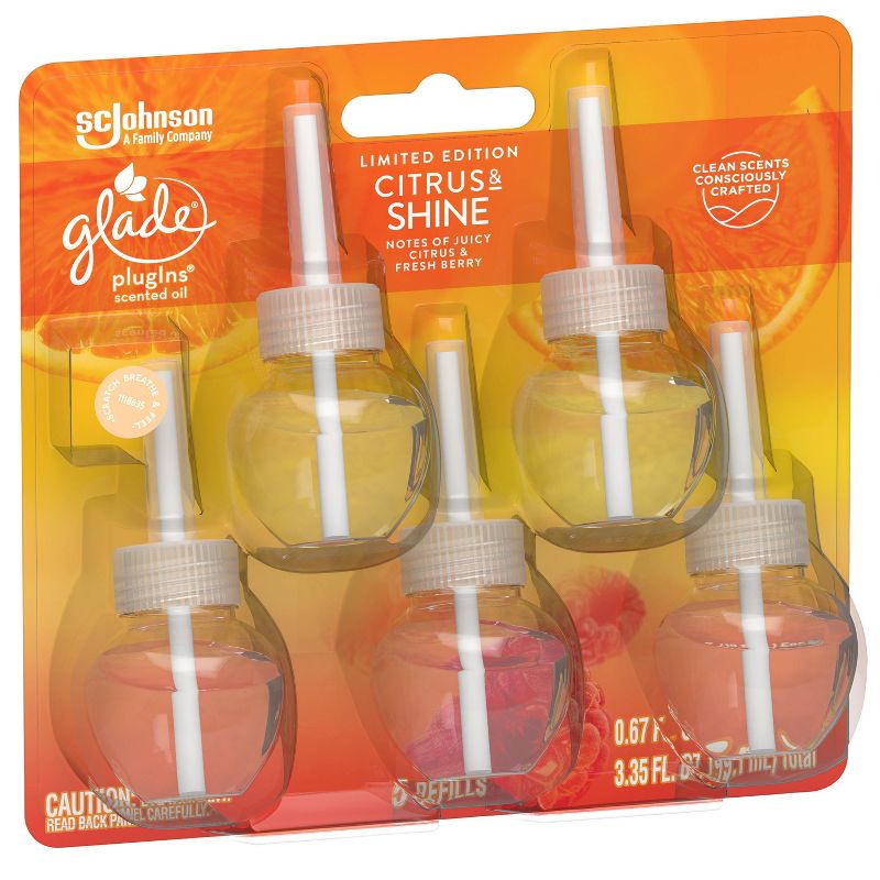Glade Citrus  Shine PlugIns Refill - 5ct