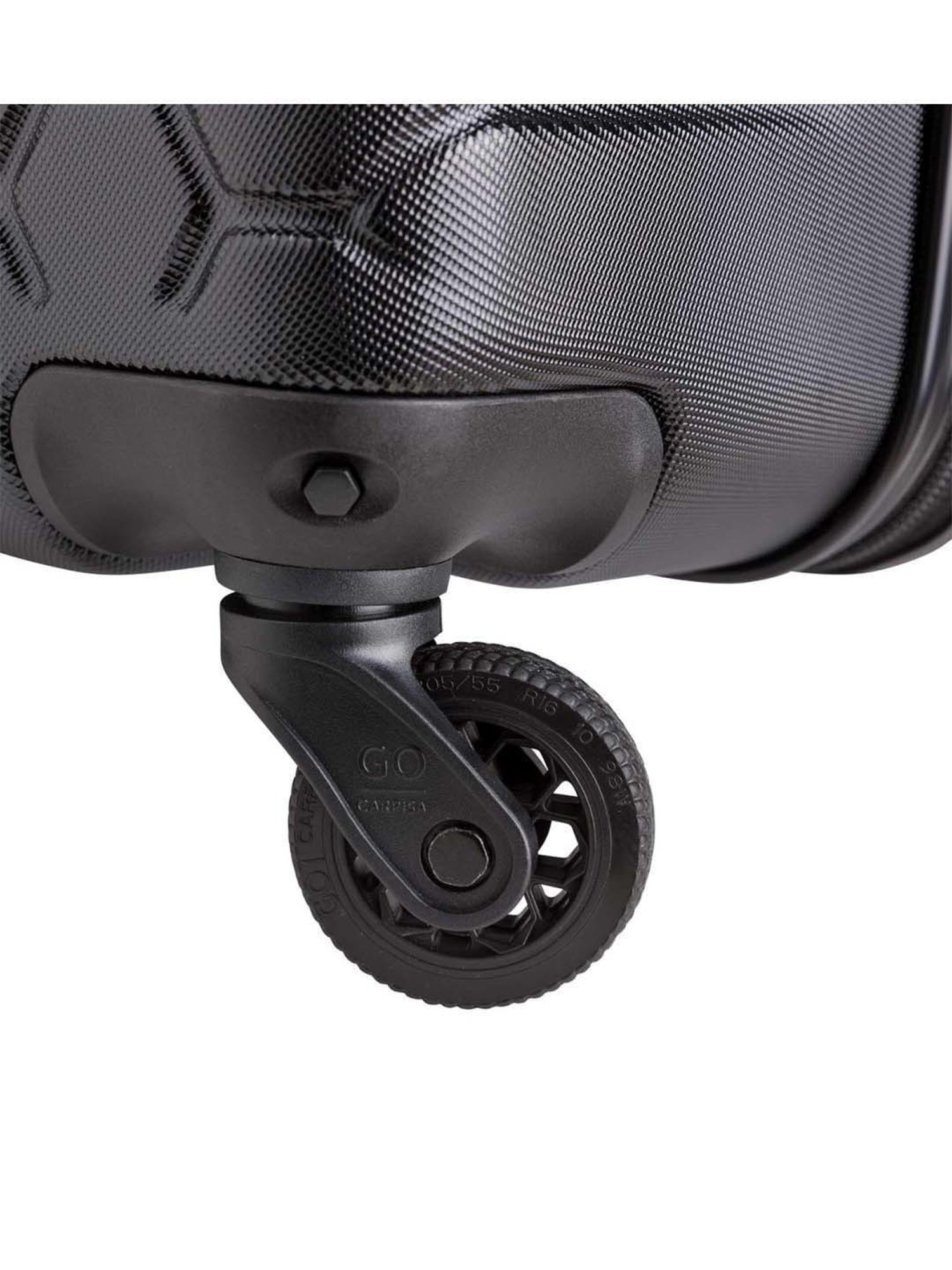 Carpisa Black RIGID GOTECH GREEN Collection Small Checked Luggage