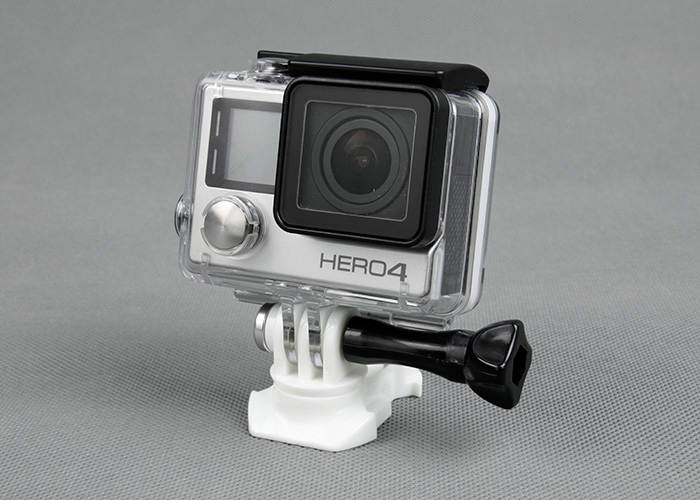 JMT 360 Turntable Quick Release Buckle Connector Tripod Adapter White for Gopro Hero 2 3 3+/Plus 4 Camera