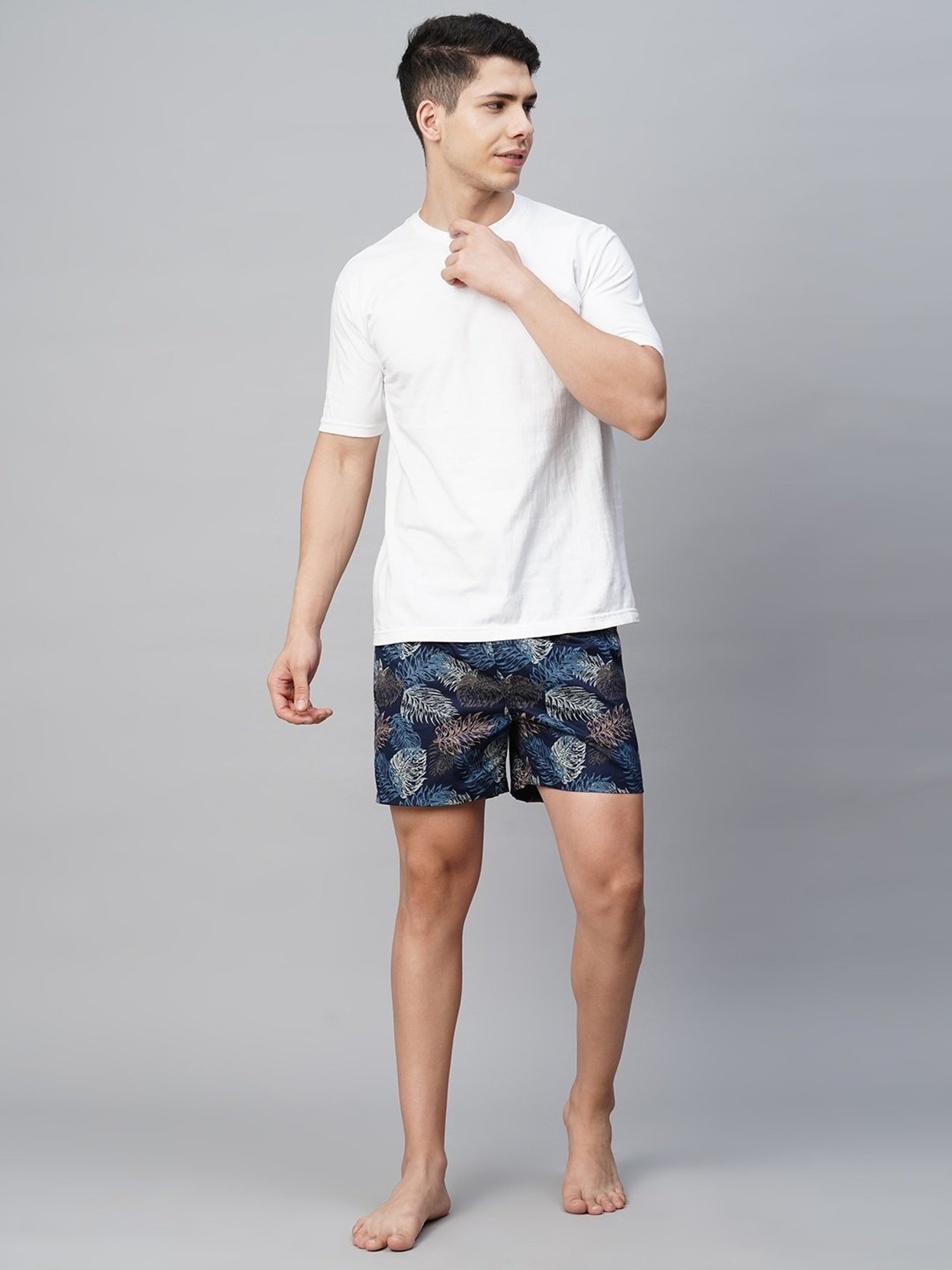 Urban Scottish Multicolored Regular Fit Printed Boxers - Pack Of 3