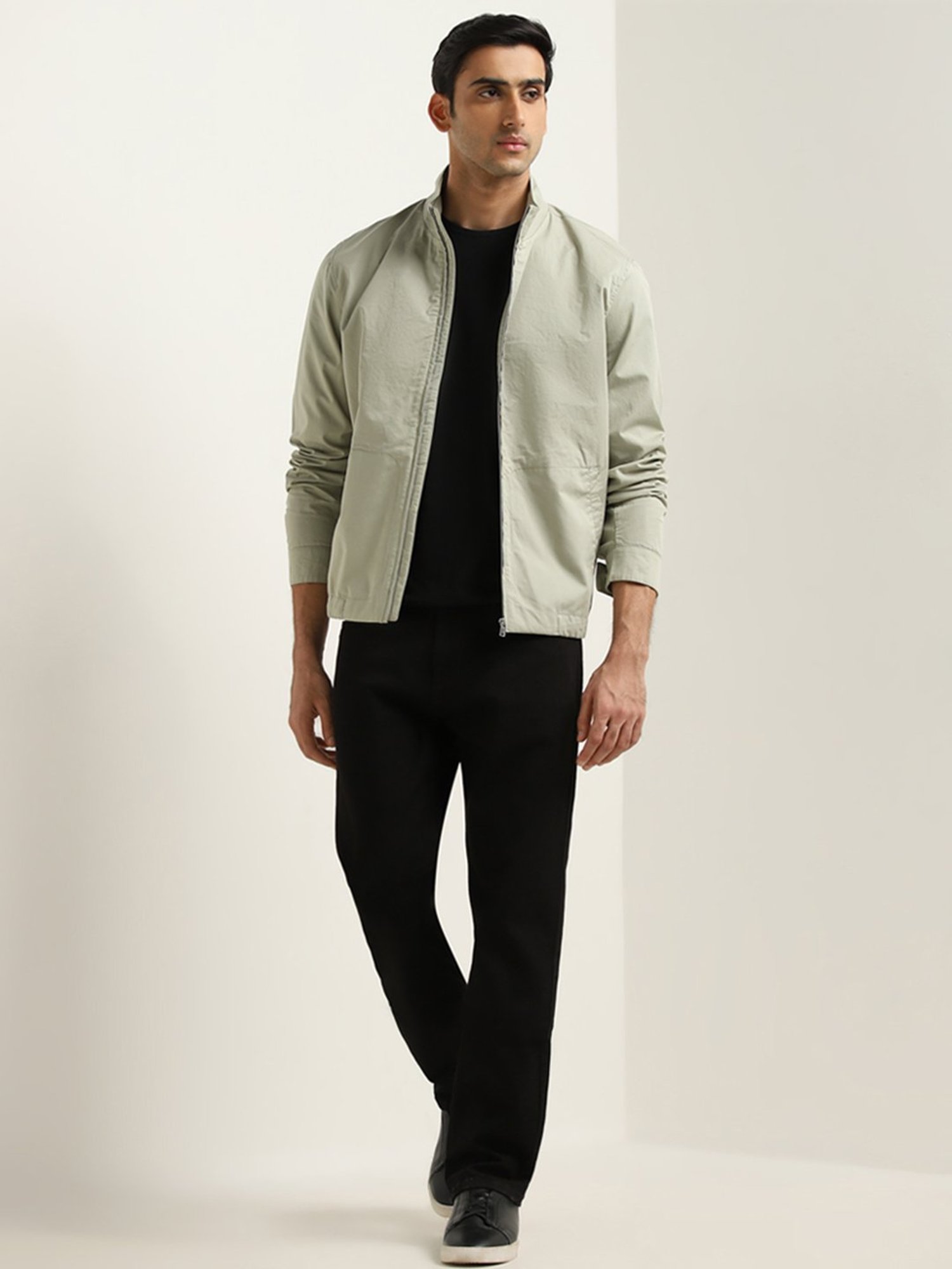 Ascot by Westside Light Sage Relaxed-Fit Jacket