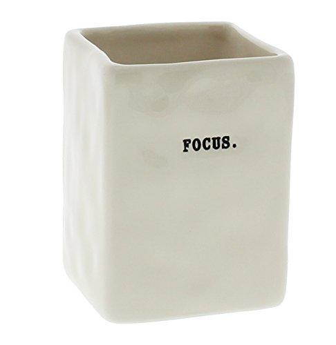 Rae Dunn by Magenta Ceramic FOCUS Pen and Pencil Holder