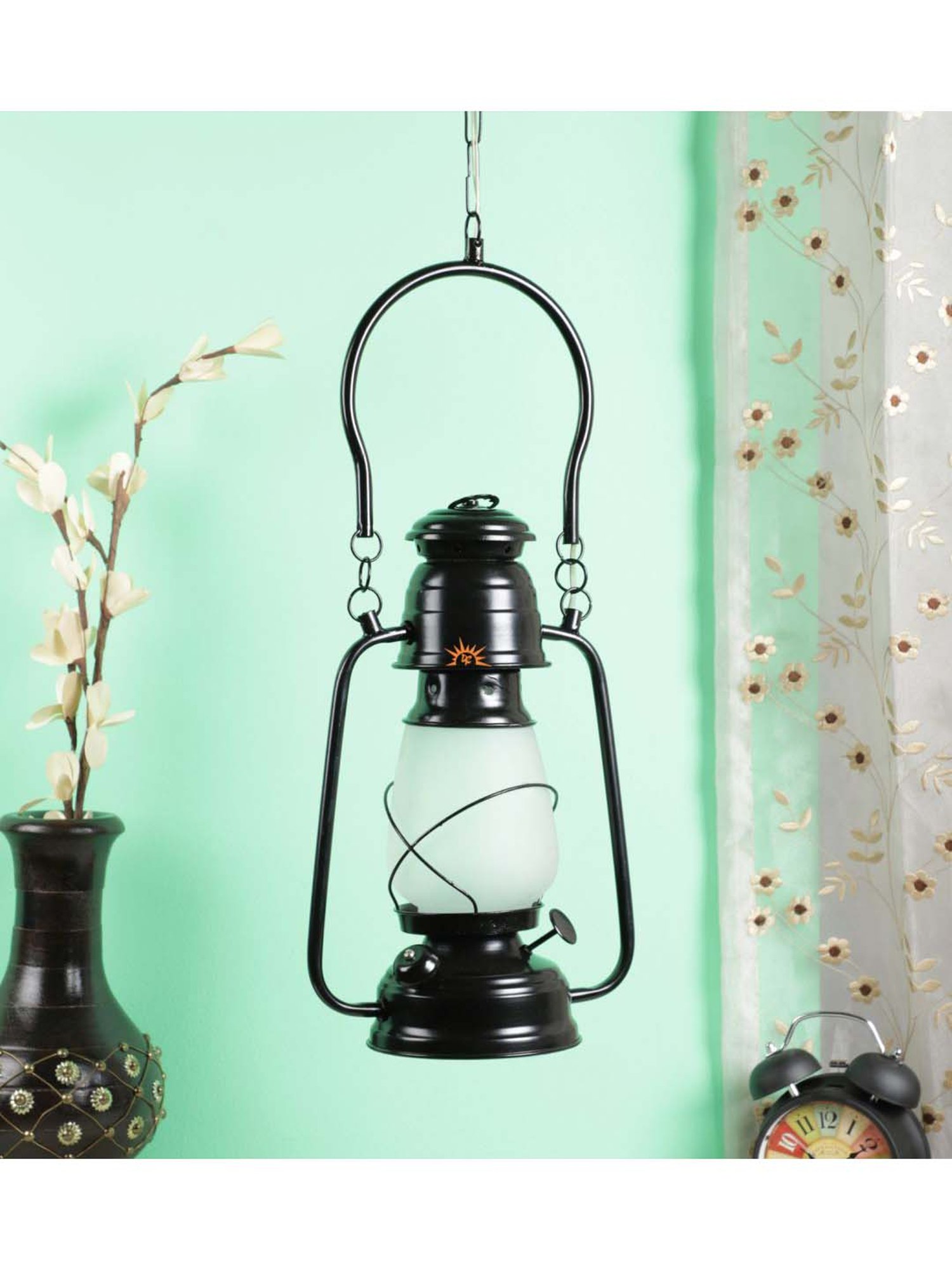 DecorativeRay Black Hanging Light - Set of 1