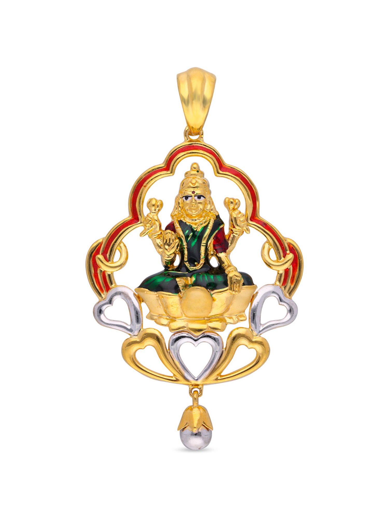 Joyalukkas 22k Love Embrace Gold Pendant
