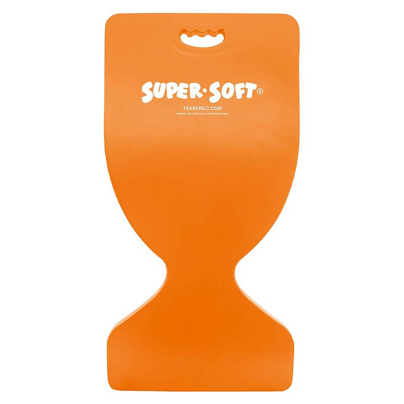 TRC Recreation Super Soft Deluxe Foam Floating Water Saddle Seat Chair for 1 Person, Orange Breeze