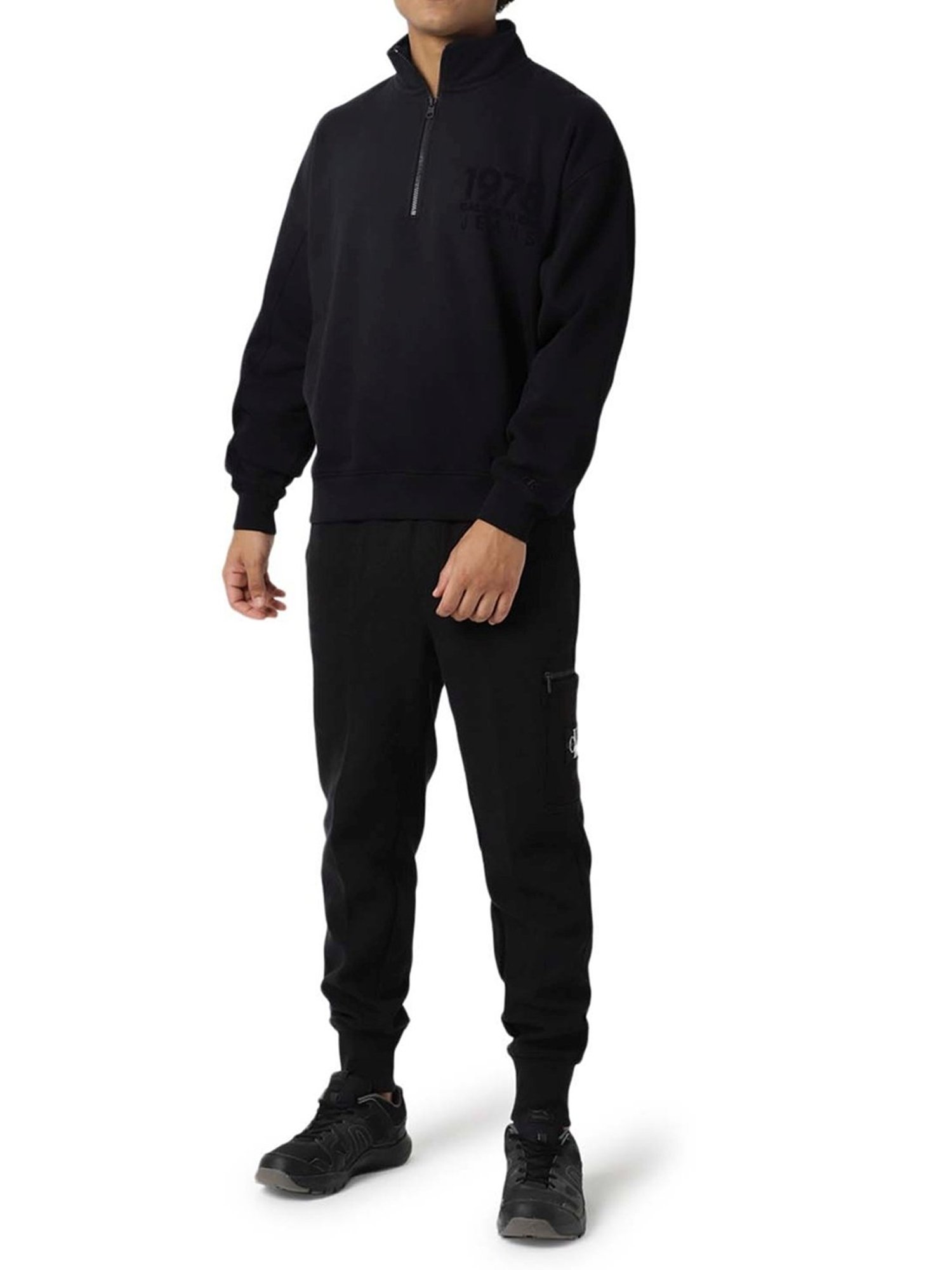 Calvin Klein Jeans Black Comfort Fit Sweater