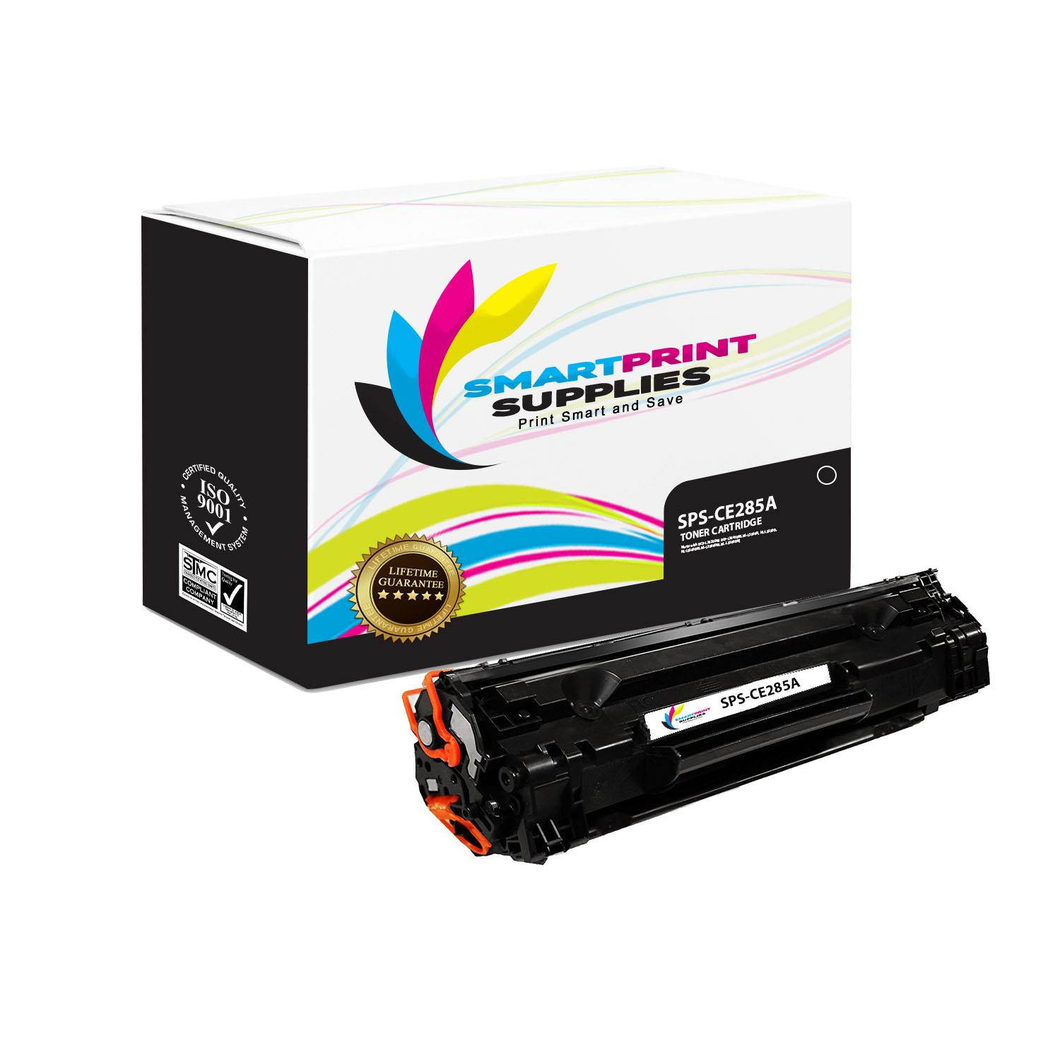 Smart Print Supplies Compatible 85A CE285A Black Toner Cartridge Replacement for HP LaserJet 1100 P1102W 1200 M1212NF Printers (1,600 Pages) - 12 Pack