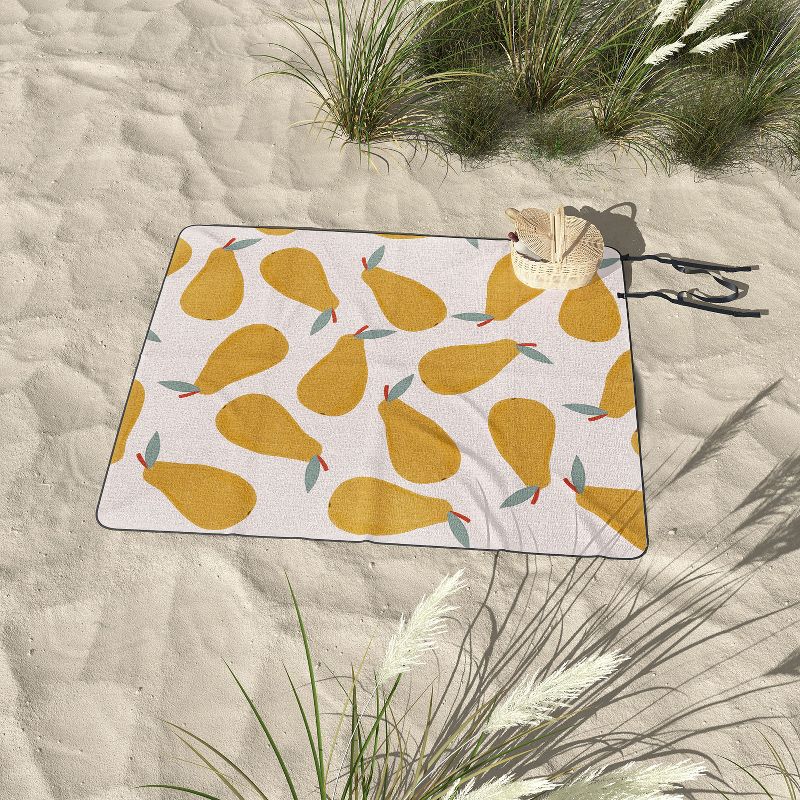 Ninola Design Strawberries Countryside Summer Picnic Blanket - Deny Designs