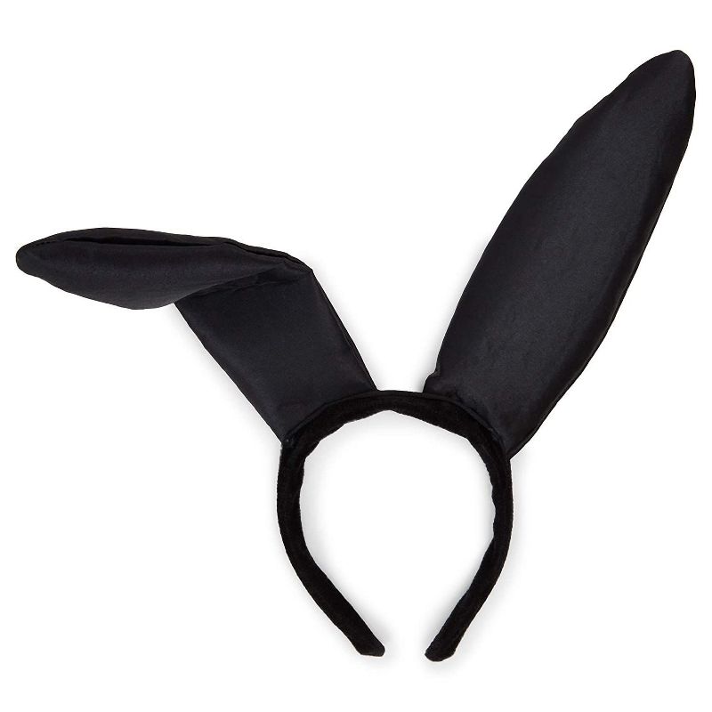 Spooky Central 6 Pack Bunny Ears Cosplay Headbands for Women, Halloween Costume, 5.1 x 4.1 in
