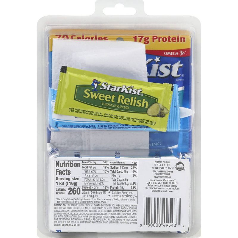 StarKist Lunch To-Go Chunk Light Tuna Kit - 4.1oz