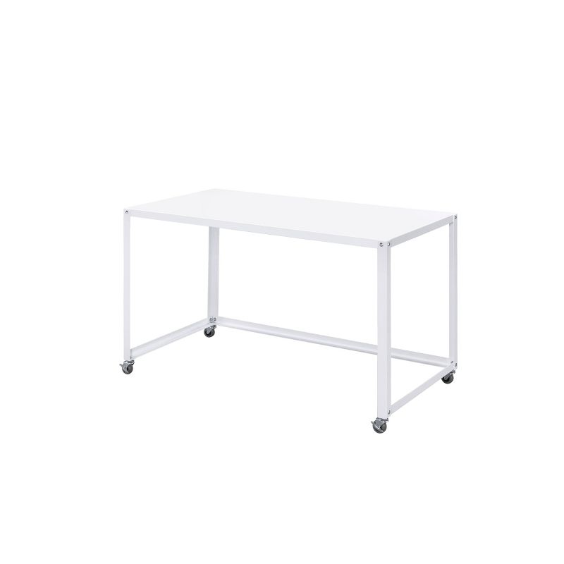 Arcano Writing Desk White - Acme Furniture