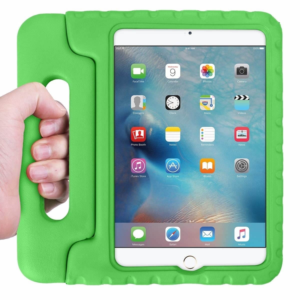 iPad Mini 4 and Mini 5 Kids Shock Proof Convertible Handle Light Weight Super Protective Stand Cover Case