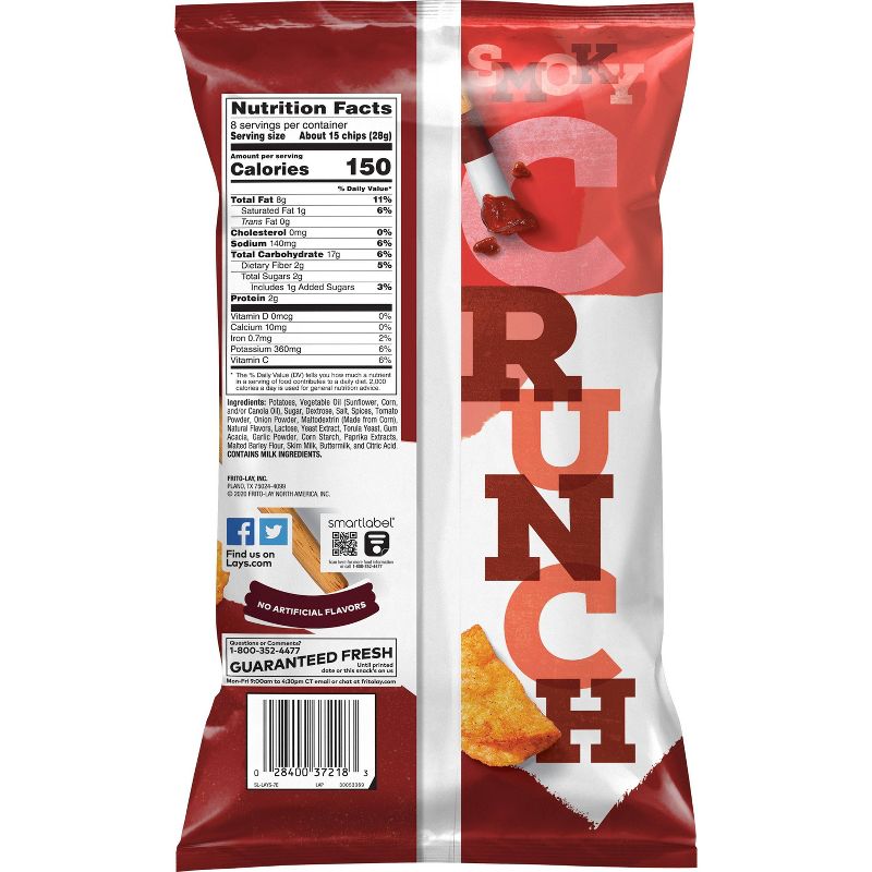 Lay's Mesquite BBQ Flavored Kettle Cooked Potato Chips - 8oz