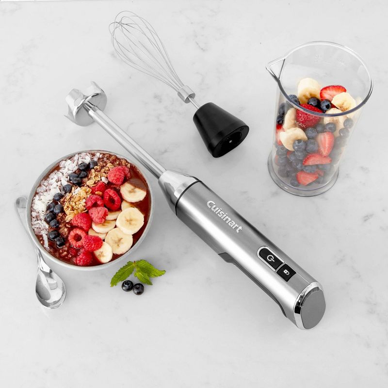 Cuisinart EvolutionX Rechargeable Cordless Hand Blender - Gunmetal - RHB-100TG