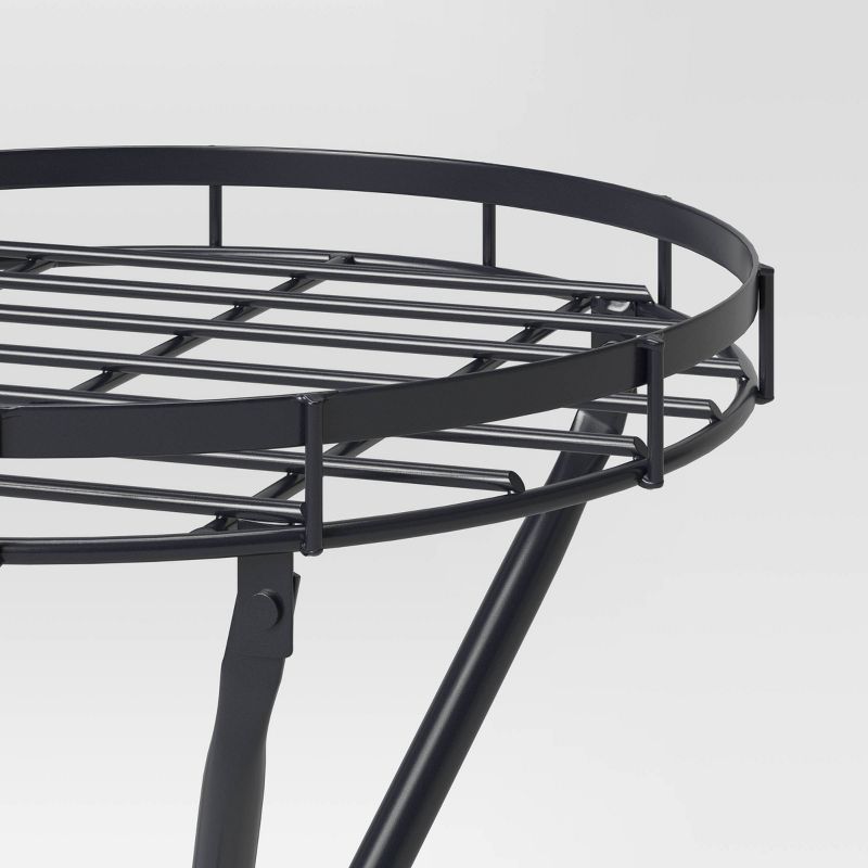 16.5" Iron Plant Stand Black - Threshold™