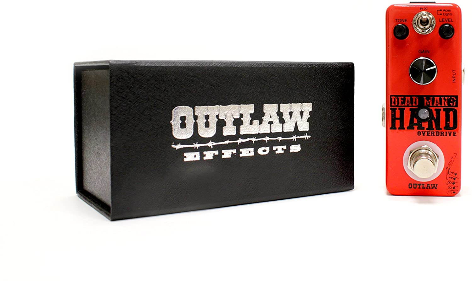 Outlaw Effects Dead Man's Hand Guitar Overdrive Pedal