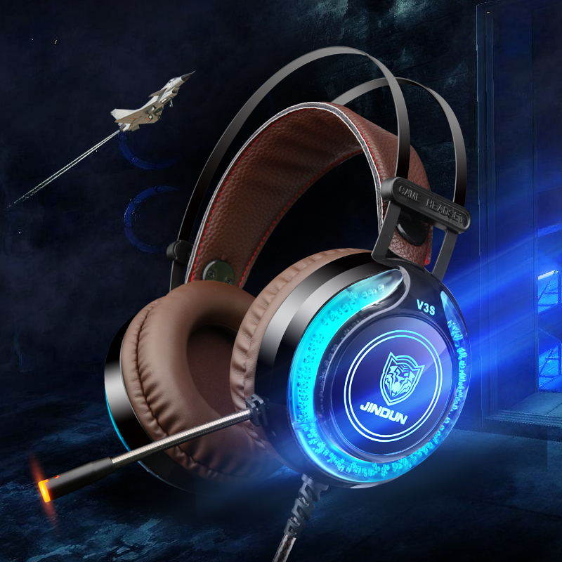 Funtech RGB Gaming headst Water-Cooling headphones With Mic