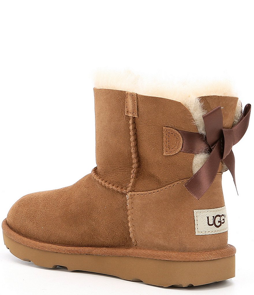 UGG&reg; Girls' Mini Bailey Bow II Boots (Youth)