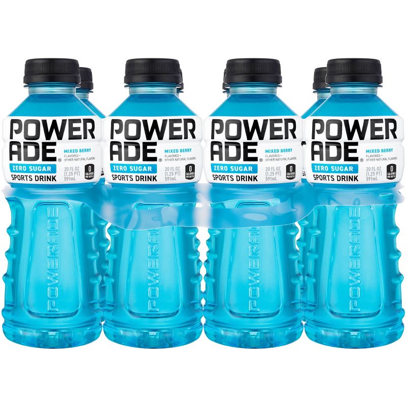 POWERADE Zero Mixed Berry Sports Drink - 8pk/20 fl oz Bottles