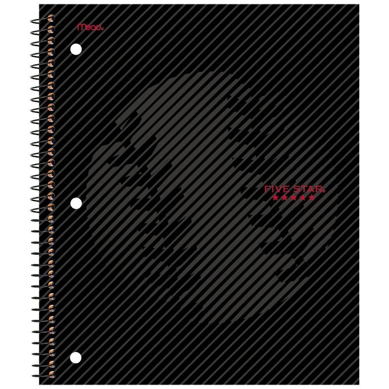 Spiral Notebook 1 Subject College Ruled Sports Baseball - Five Star