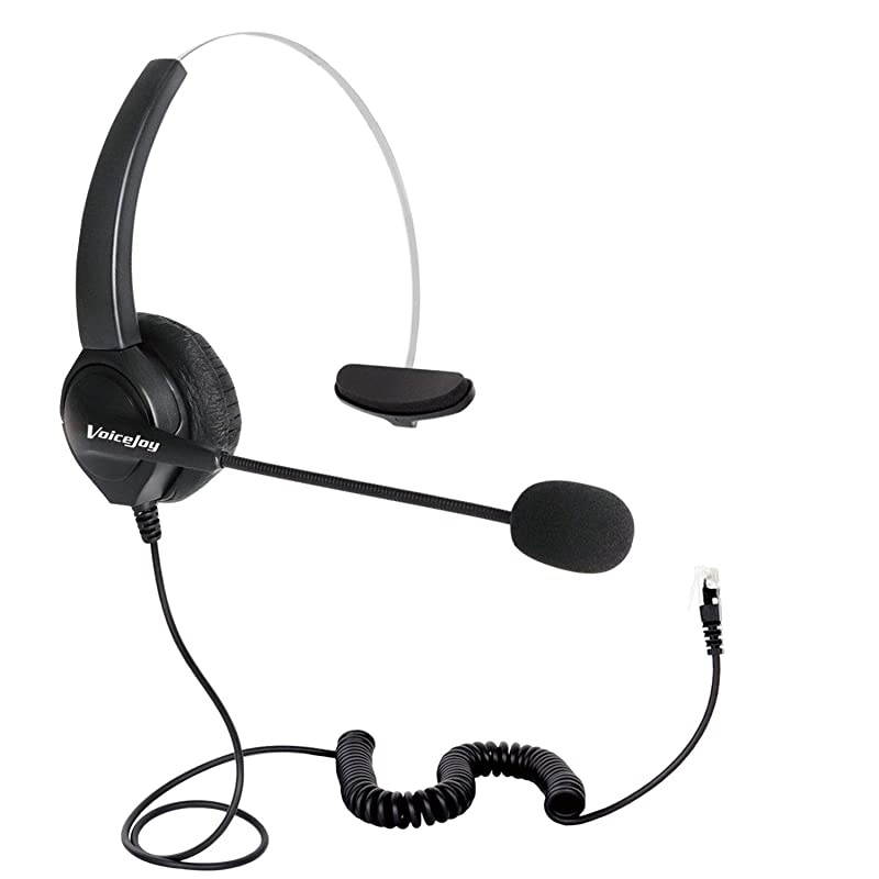 4 Pin RJ9RJ10RJ12 Plug Headphone Headset with Microphone ONLY for Avaya 1616 1608 9611 etc PhonesYealink IP PhonesT28PT32GT41PT38GT42GT46GT48G etcGrandstream Phones