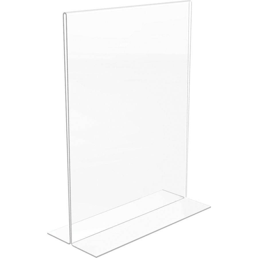 Lorell Double Sided Frame Acrylic 8.5"x11" Clear 49205