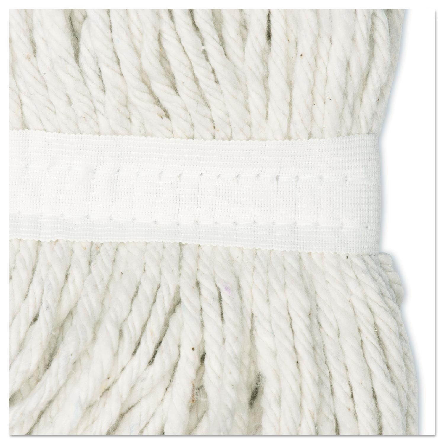 Boardwalk Cut-End Wet Mop Head Rayon No. 20 White 2020REA