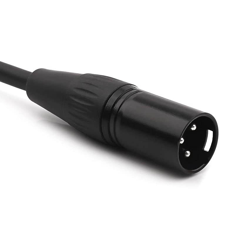 635mm 14 Inch Male TS Male to XLR Interconnect Audio Microphone Cable XLRM32FT