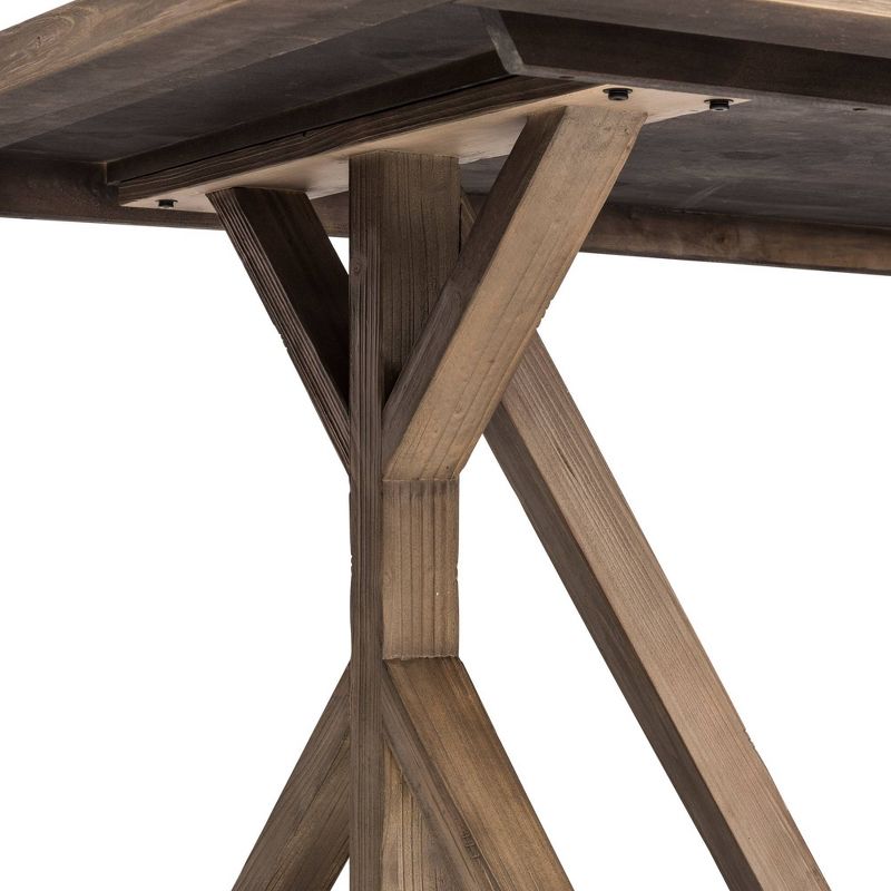 Carolina Lakes Trestle Dining Table Gray - Liberty Furniture