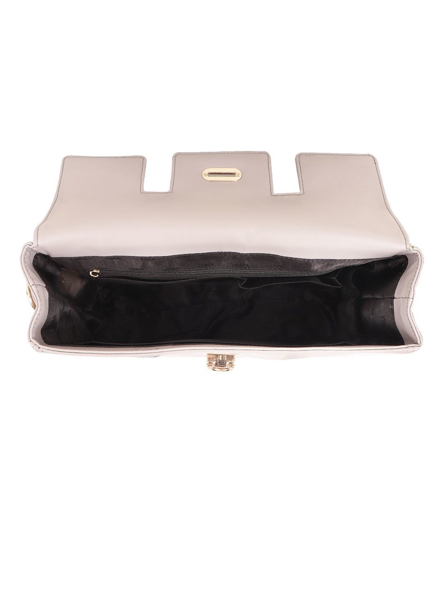 Horra Grey Medium Satchel Handbag