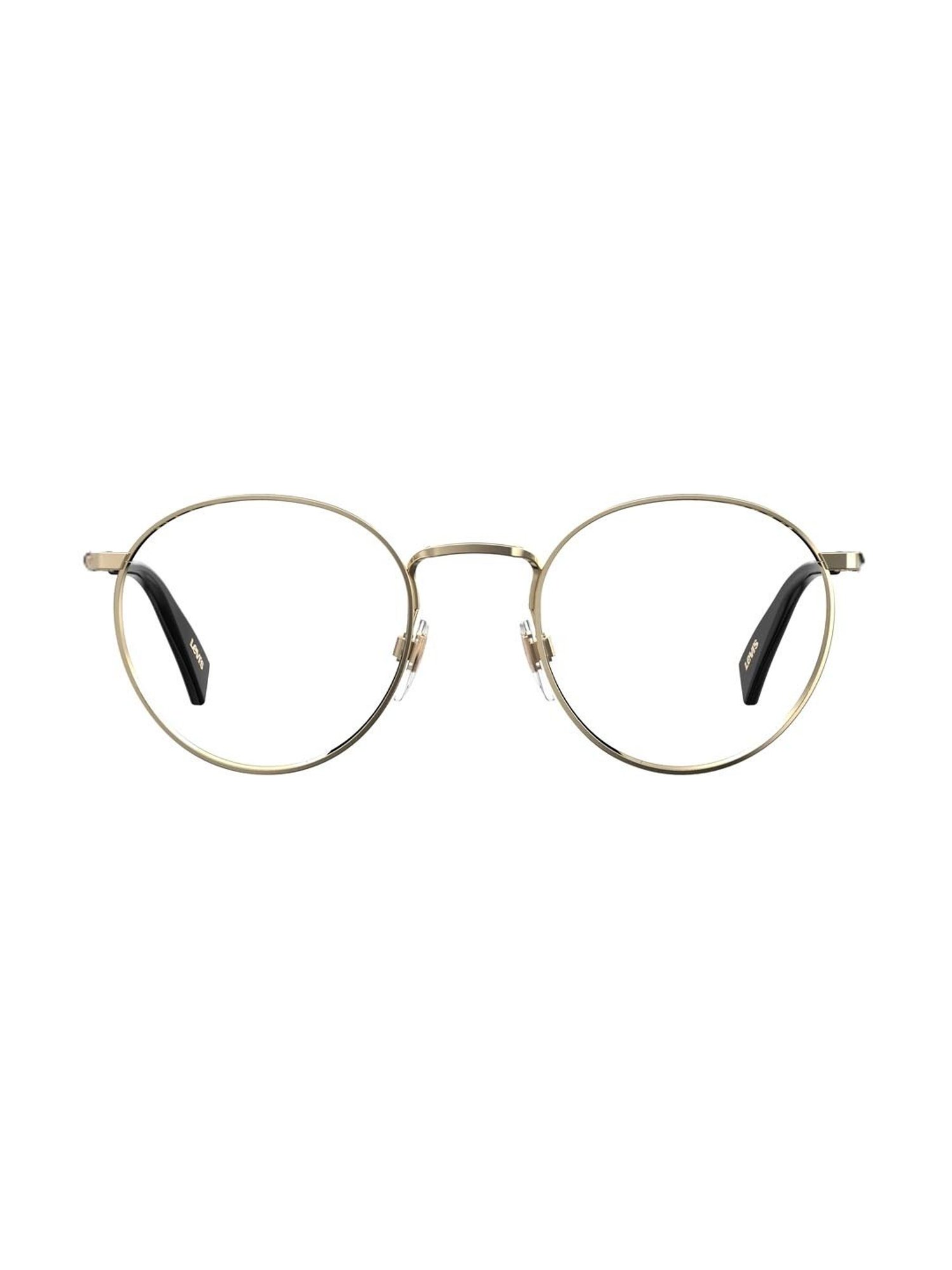 Levi's Gold Round Unisex Eye Frames