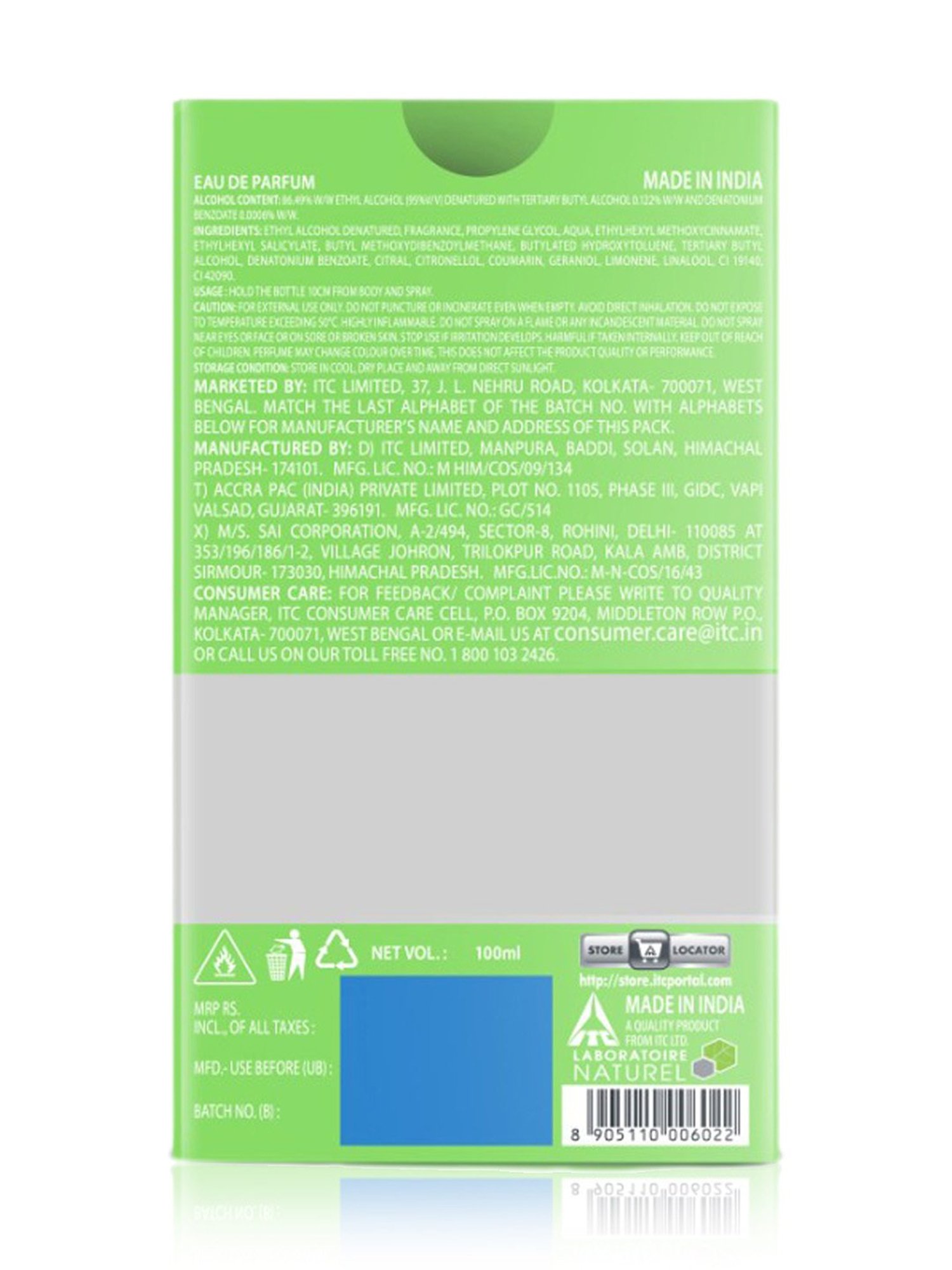 Engage One Soul Unisex Eau de Parfum with Tester - 100 ml