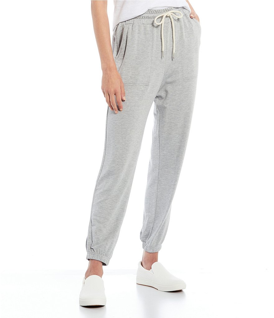 Copper Key Pocketed French Terry Jogger Pants