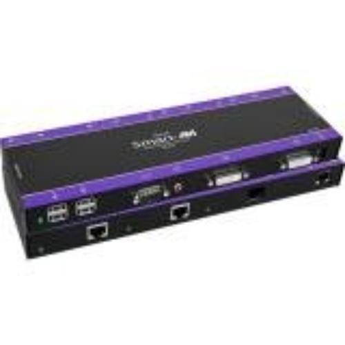 Smart AVI - DVX-2PS - 2x DVI-D USB, Audio, RS-232 over CAT6 STP Extender Kit (275ft/1900x1200)