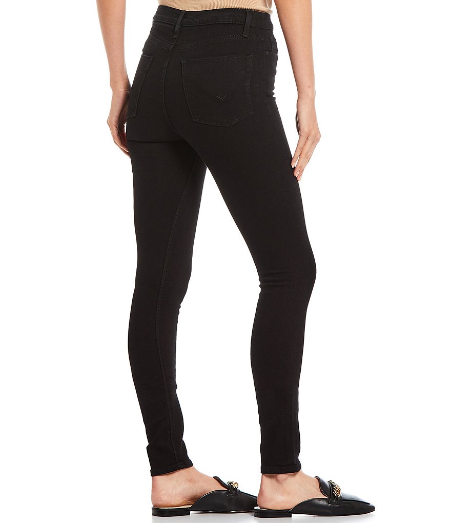 Hudson Jeans Barbara High Waisted Clean Hem Skinny Jeans