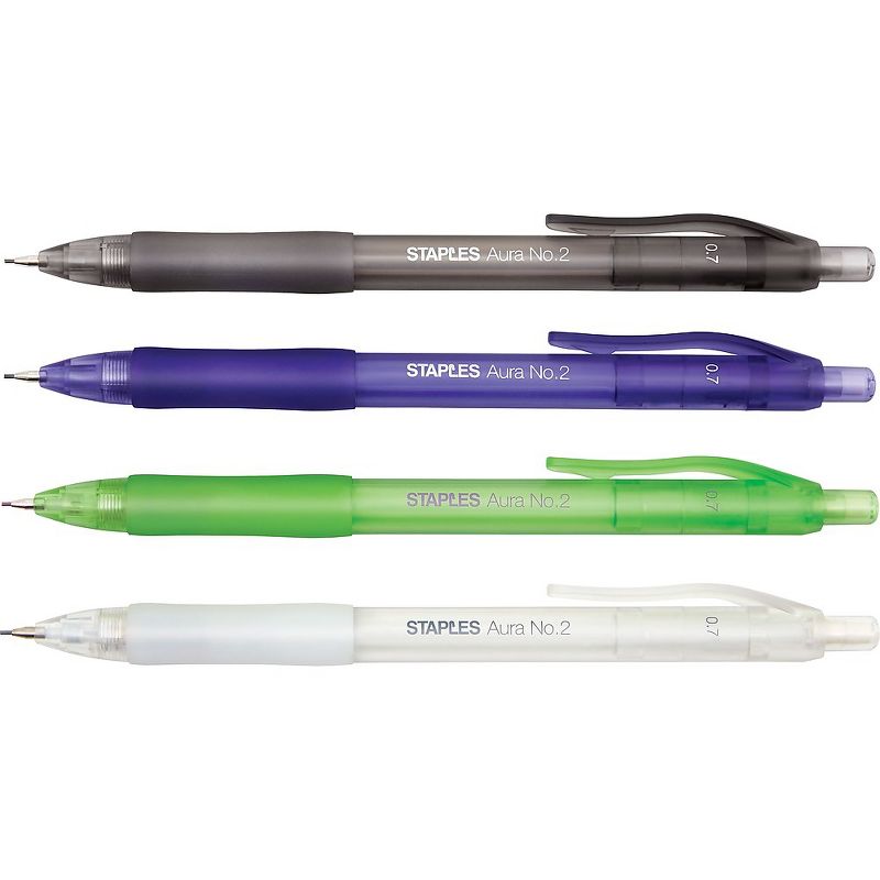 Staples AURA MECH PENCIL 0.7MM 12PK 2334824
