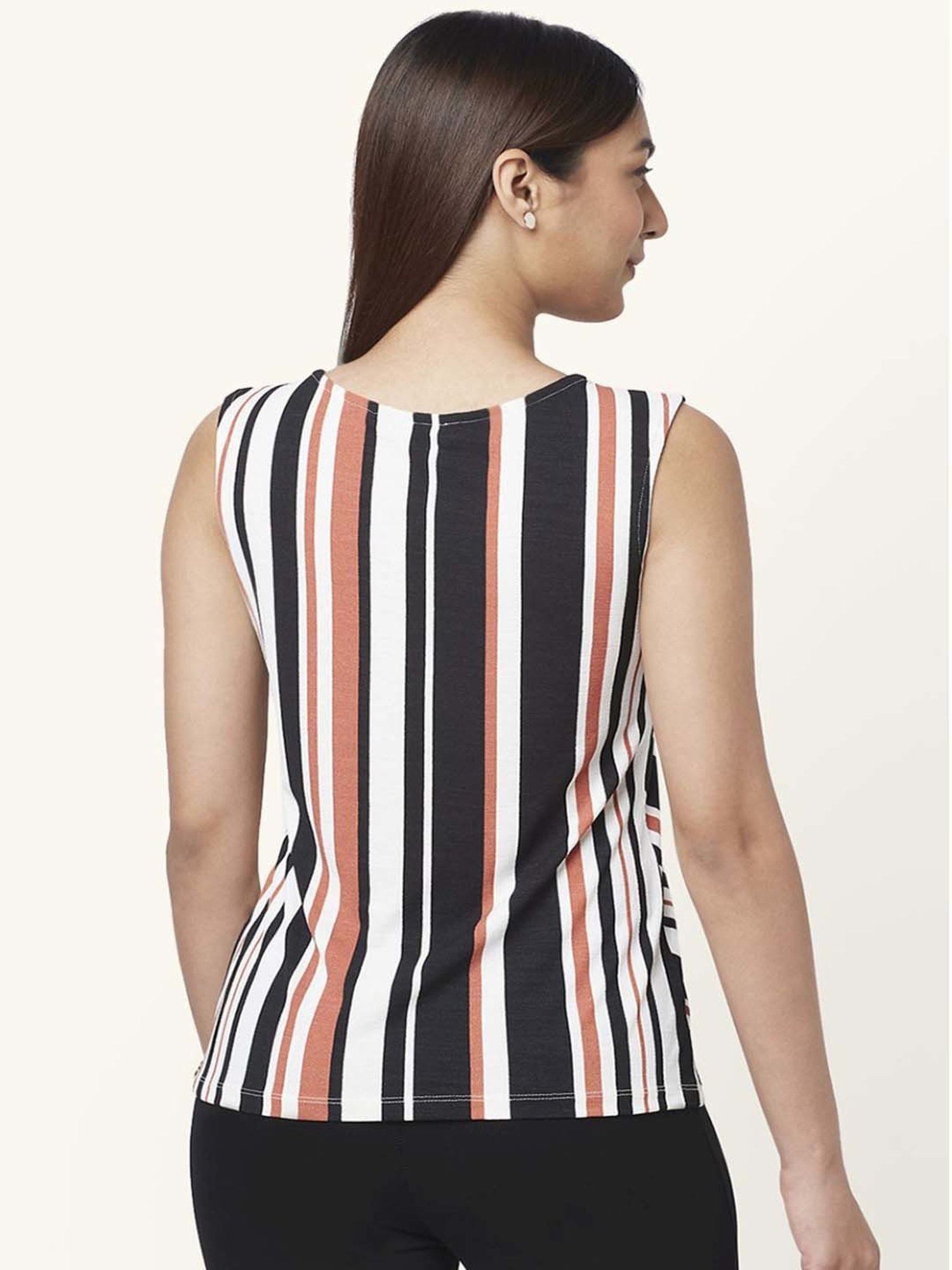 Annabelle by Pantaloons Multicolored Striped Top