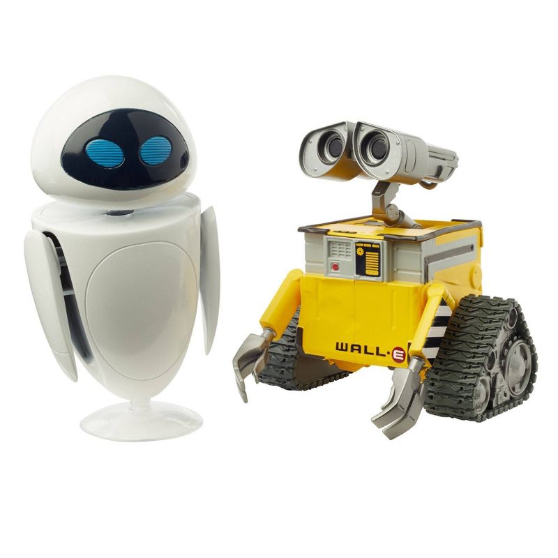 Disney Pixar Wall-E & Eve Figures