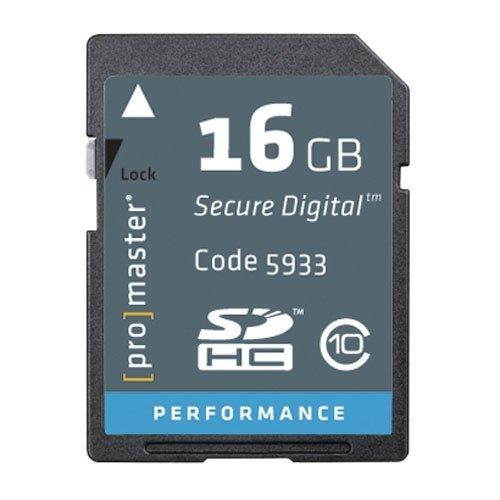 Promaster 16GB SDHC Class 10 Memory Card (Performance) 2-pack