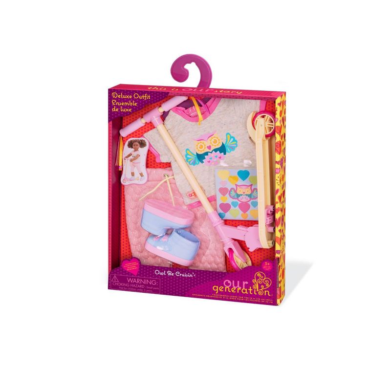 Our Generation Owl Be Cruisin' Sporty Outfit for 18" Dolls