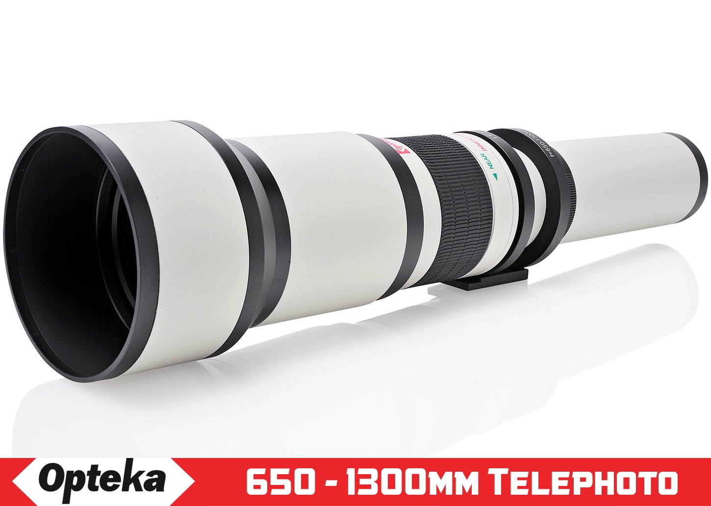 Opteka 650-1300mm Super Telephoto Zoom Lens for Nikon Z-Mount Z7, Z6 and Z50 Mirrorless Digital Cameras