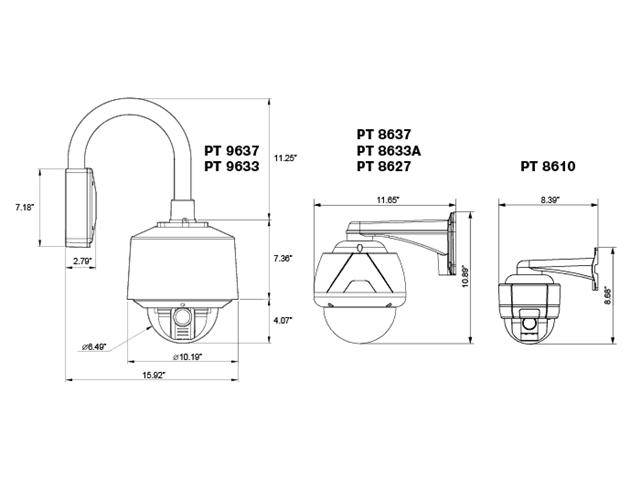 Eyemax 600TVL x468 Zoom (x39 Optical & x12 Digital) Day/ Night Heater/ Blower WDR Outdoor PTZ Camera