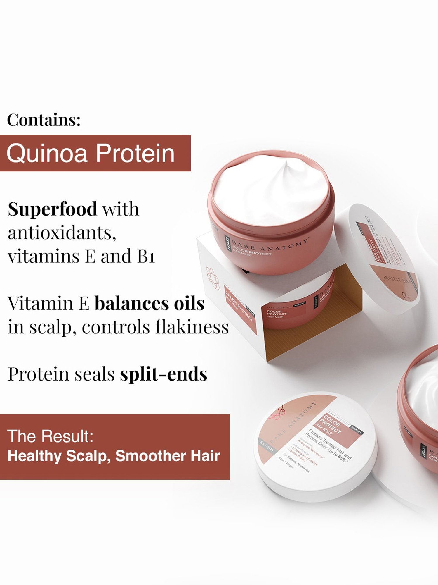 Bare Anatomy Expert Color Protect Hair Mask - 250 gm